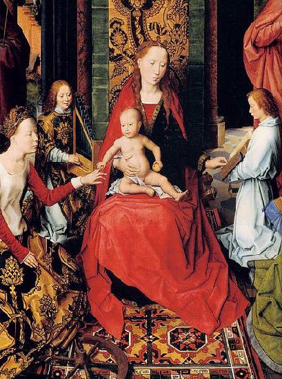 Hans Memling St John Altarpiece Spain oil painting art